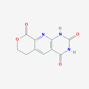 molecular formula C10H7N3O4 B1416494 6,7-二氢-1H-吡喃[4',3':5,6]吡啶并[2,3-d]嘧啶-2,4,9(3H)-三酮 CAS No. 1114822-68-2