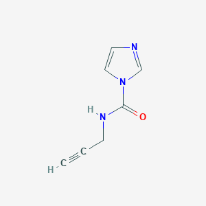molecular formula C7H7N3O B1416501 N-(丙-2-炔-1-基)-1H-咪唑-1-甲酰胺 CAS No. 1087797-72-5