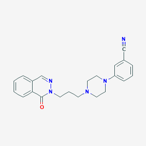 3-{4-[3-(1-Oxophthalazin-2(1H)-yl)propyl]piperazin-1-yl}benzonitrile