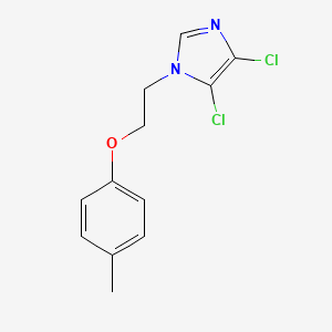 4,5-Dichloro-1-[2-(4-methylphenoxy)ethyl]imidazole