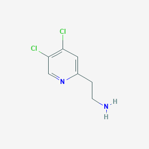 2-(4,5-Dichloropyridin-2-YL)ethanamine