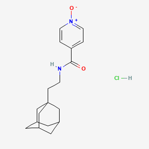 N-(2-(1-Adamantyl)ethyl)isonicotinamide 1-oxide hydrochloride