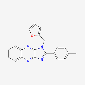 3-(Furan-2-ylmethyl)-2-(4-methylphenyl)imidazo[4,5-b]quinoxaline