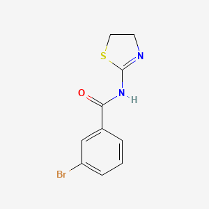 3-bromo-N-(4,5-dihydro-1,3-thiazol-2-yl)benzamide