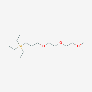 12,12-Diethyl-2,5,8-trioxa-12-silatetradecane