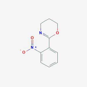 2-(2-Nitrophenyl)-5,6-dihydro-4h-1,3-oxazine