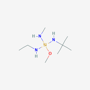 N-tert-Butyl-N'-ethyl-1-methoxy-N''-methylsilanetriamine