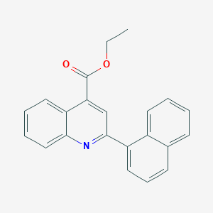 Ethyl 2-(naphthalen-1-yl)quinoline-4-carboxylate