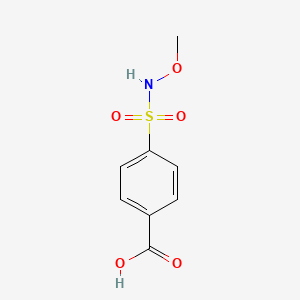 molecular formula C8H9NO5S B1416564 4-(甲氧基磺酰胺基)苯甲酸 CAS No. 1087784-72-2