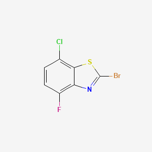 2-Bromo-7-chloro-4-fluorobenzo[d]thiazole