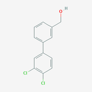 molecular formula C13H10Cl2O B1416570 3-(3,4-二氯苯基)苄醇 CAS No. 885963-67-7