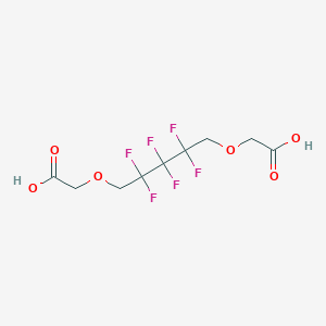 2,2'-[(2,2,3,3,4,4-Hexafluoropentane-1,5-diyl)bis(oxy)]diacetic acid