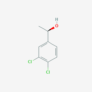molecular formula C8H8Cl2O B1416572 (1R)-1-(3,4-二氯苯基)乙醇 CAS No. 252963-12-5