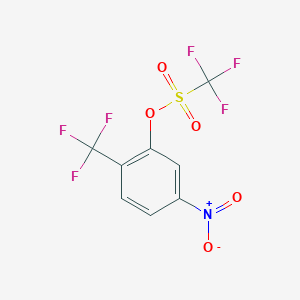 2-(Trifluoromethyl)-5-nitrophenyl trifluoromethanesulfonate