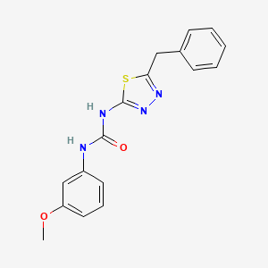 1-(5-Benzyl-1,3,4-thiadiazol-2-yl)-3-(3-methoxyphenyl)urea