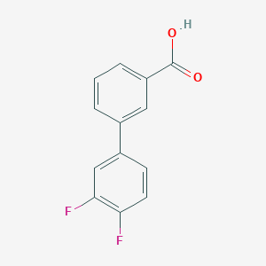 molecular formula C13H8F2O2 B1416576 3-(3,4-二氟苯基)苯甲酸 CAS No. 885963-39-3
