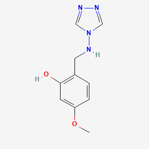 5-Methoxy-2-([1,2,4]triazol-4-ylaminomethyl)-phenol