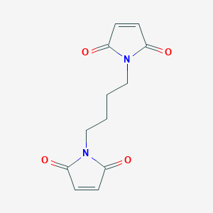 molecular formula C12H12N2O4 B014166 1,4-双(马来酰亚胺)丁烷 CAS No. 28537-70-4