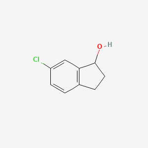 molecular formula C9H9ClO B1416604 6-氯-2,3-二氢-1H-茚-1-醇 CAS No. 52085-98-0