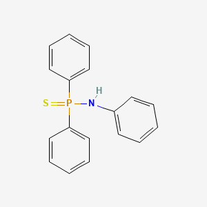 Phosphinothioic amide, N,P,P-triphenyl-