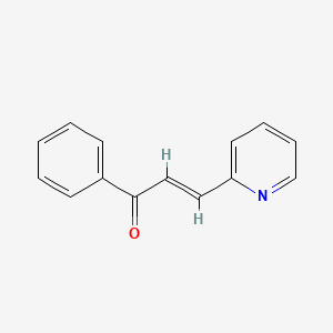 1-Phenyl-3-(pyridin-2-yl)prop-2-en-1-one