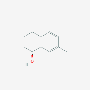B1416622 (1R)-7-methyl-1,2,3,4-tetrahydronaphthalen-1-ol CAS No. 1270299-33-6