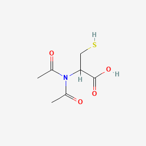 2-(Diacetylamino)-3-sulfanylpropanoic acid