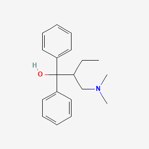 alpha-(1-(Dimethylamino)-2-butyl)benzhydrol