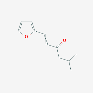 1-(Furan-2-yl)-5-methylhex-1-en-3-one