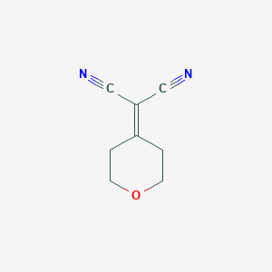 B1416642 2-(Dihydro-2H-pyran-4(3H)-ylidene)malononitrile CAS No. 62702-83-4