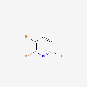 molecular formula C5H2Br2ClN B1416648 2,3-二溴-6-氯吡啶 CAS No. 885952-16-9