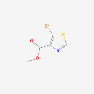 molecular formula C5H4BrNO2S B1416655 Methyl 5-bromothiazole-4-carboxylate CAS No. 913836-22-3