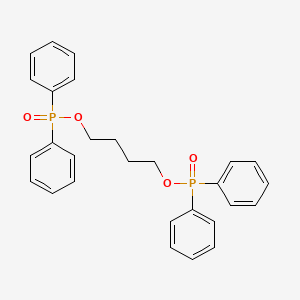 molecular formula C28H28O4P2 B14166617 Butane-1,4-diyl bis[diphenyl(phosphinate)] CAS No. 4151-25-1