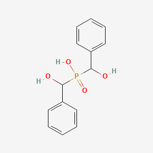 Bis(hydroxyphenylmethyl)phosphinic acid