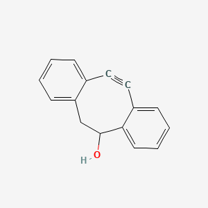 molecular formula C16H12O B1416680 3-羟基-1,2:5,6-二苯并环辛-7-炔 CAS No. 1027338-06-2