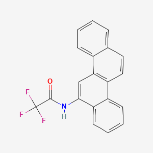 n-(Chrysen-6-yl)-2,2,2-trifluoroacetamide