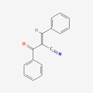 (E)-2-benzoyl-3-phenylprop-2-enenitrile