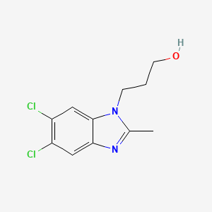 1H-Benzimidazole-1-propanol, 5,6-dichloro-2-methyl-