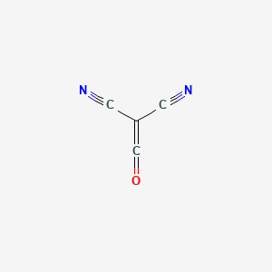 molecular formula C4N2O B14166945 Dicyanoketene CAS No. 4361-47-1