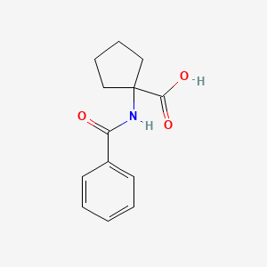 1-(Benzoylamino)cyclopentanecarboxylic acid