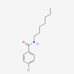 4-chloro-N-heptylbenzamide