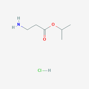 molecular formula C6H14ClNO2 B1416715 Isopropyl 3-aminopropanoate hydrochloride CAS No. 39825-36-0
