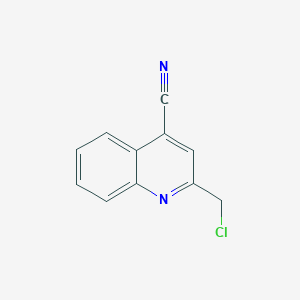 2-(Chloromethyl)quinoline-4-carbonitrile