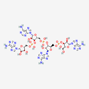 Adenylyl-(3'-5')-adenylyl-(3'-5')-adenylyl-(3'-5')-adenosine