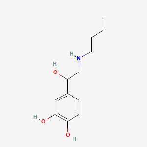 3,4-Dihydroxy-alpha-(butylaminomethyl)benzyl alcohol