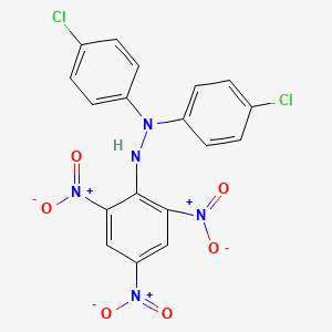 1,1-Bis(4-chlorophenyl)-2-(2,4,6-trinitrophenyl)hydrazine