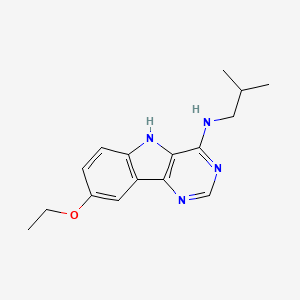 8-ethoxy-N-(2-methylpropyl)-5H-pyrimido[5,4-b]indol-4-amine