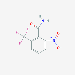 2-Nitro-6-(trifluoromethyl)benzamide