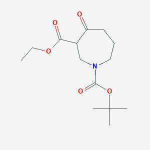 1-Tert-butyl 3-ethyl 4-oxoazepane-1,3-dicarboxylate
