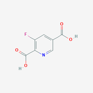 3-Fluoropyridine-2,5-dicarboxylic acid